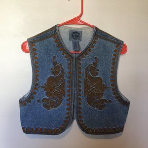 Cambridge Dry Goods Company Childrens Denim Vest